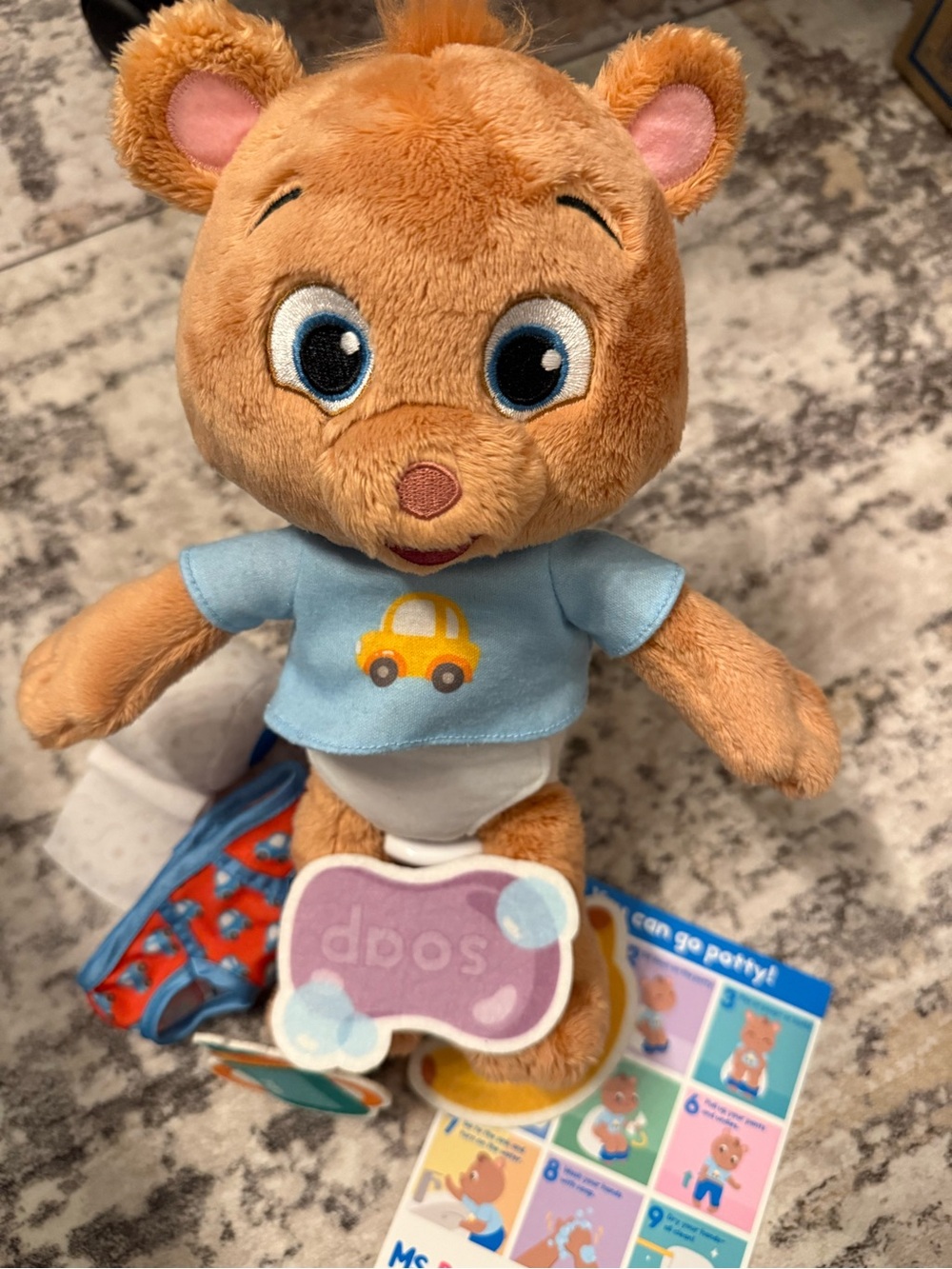 Ms. Rachel Bean Bear - Interactive Potty-Play Toy